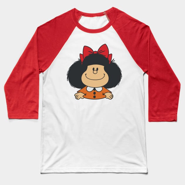 Mafalda Baseball T-Shirt by Sobalvarro